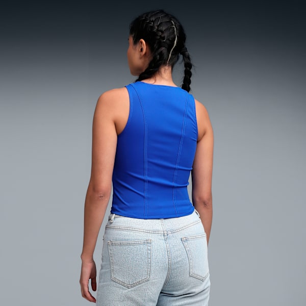 Nine To Five Women's Top, Bluetastic, extralarge-IND