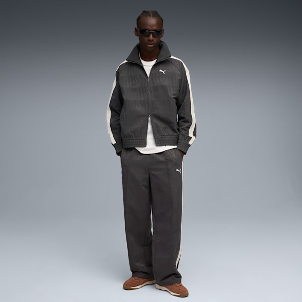 The NeverWorn VI T7 Track Jacket Men, Dusky Gray-AOP, extralarge