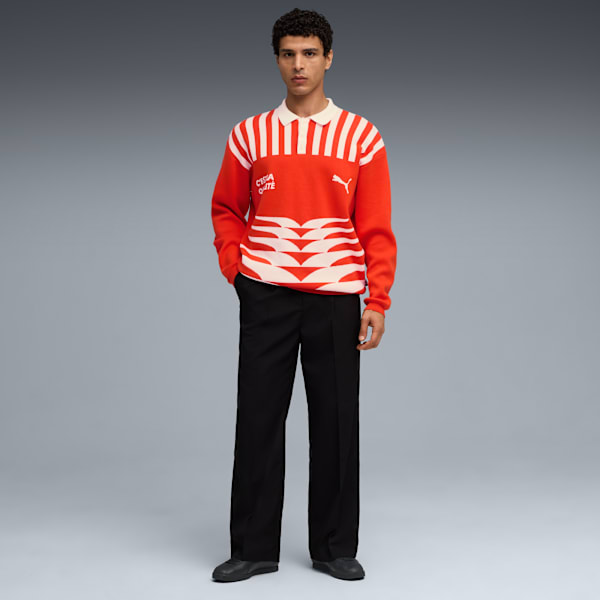 The NeverWorn VI Knit Jersey Men, Fierce Red, extralarge
