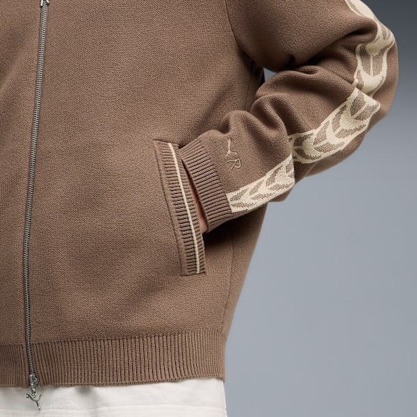 PUMA x REPRESENT Men's T7 Jacket, Pine Bark, extralarge