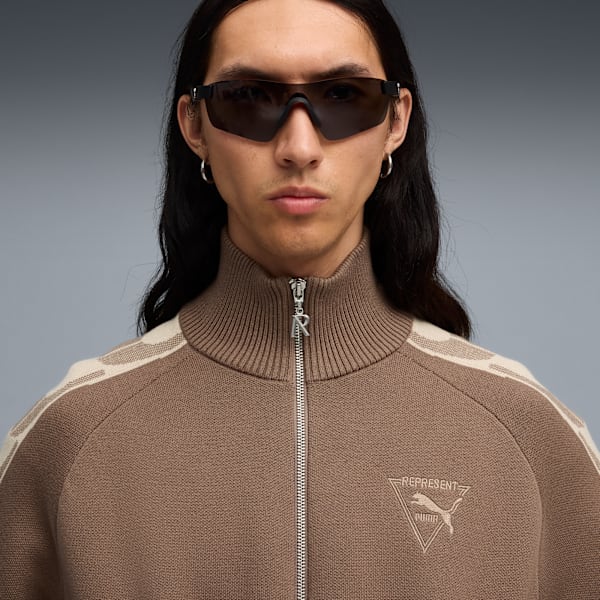 PUMA x REPRESENT Men's T7 Jacket, Pine Bark, extralarge