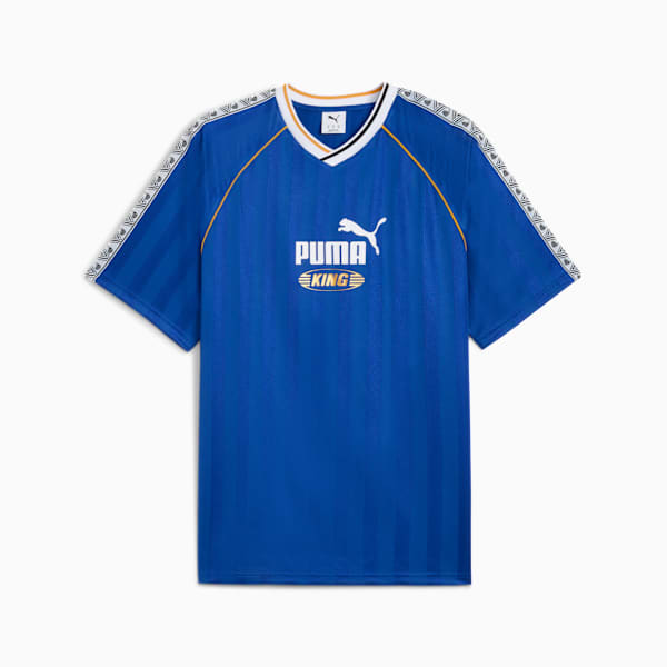 KING Relaxed Football Jersey Unisex, Mountain Blue, extralarge