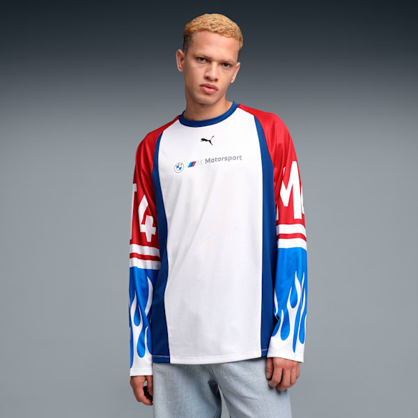 BMW MMS Men's Relaxed Fit Jersey, Pro Blue-M Color, extralarge-IND