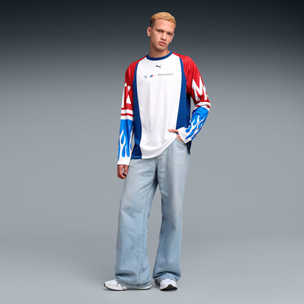 BMW MMS Men's Relaxed Fit Jersey, Pro Blue-M Color, extralarge-IND