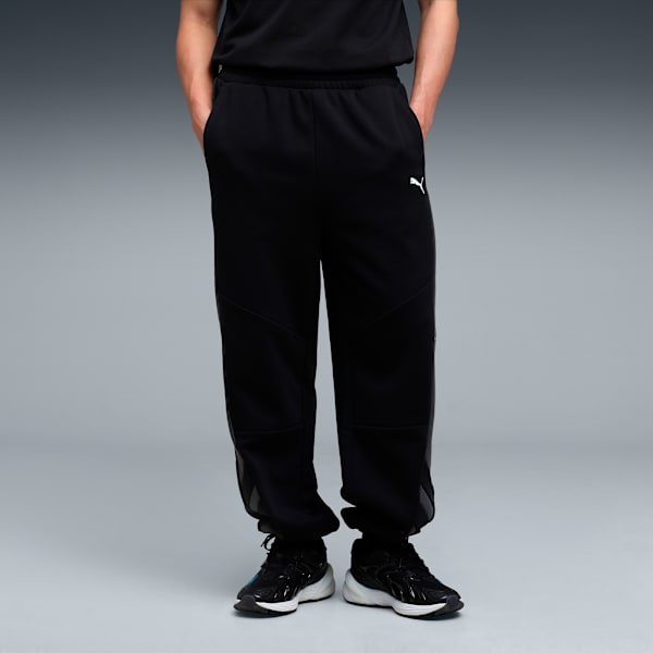 BMW MMS Lifestyle Men's Cotton Fleece Sweatpants, PUMA Black, extralarge-IND