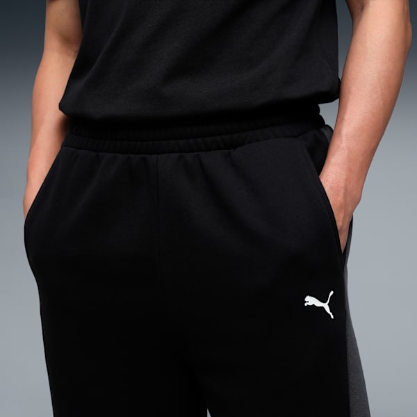 BMW MMS Lifestyle Men's Cotton Fleece Sweatpants, PUMA Black, extralarge-IND
