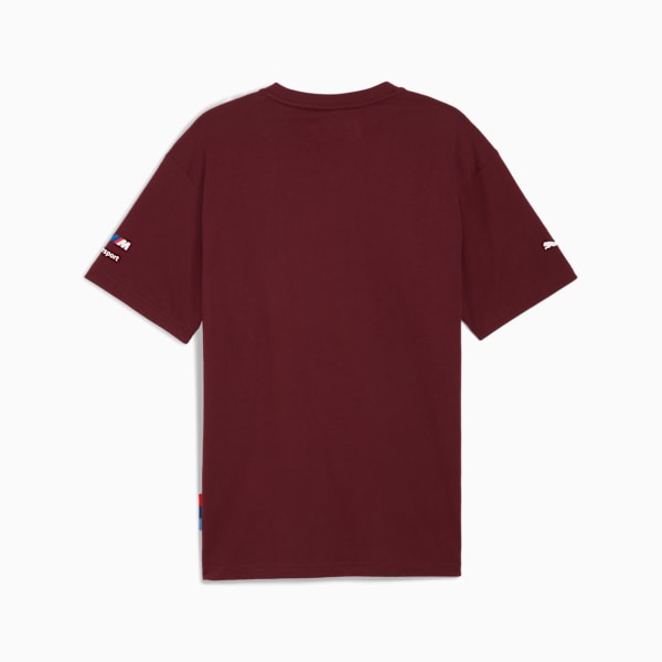 BMW M Motorsport Car Graphic Tee Men, Ruby Shimmer, extralarge