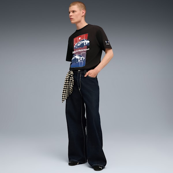 BMW M Motorsport Block Tee Men, PUMA Black, extralarge