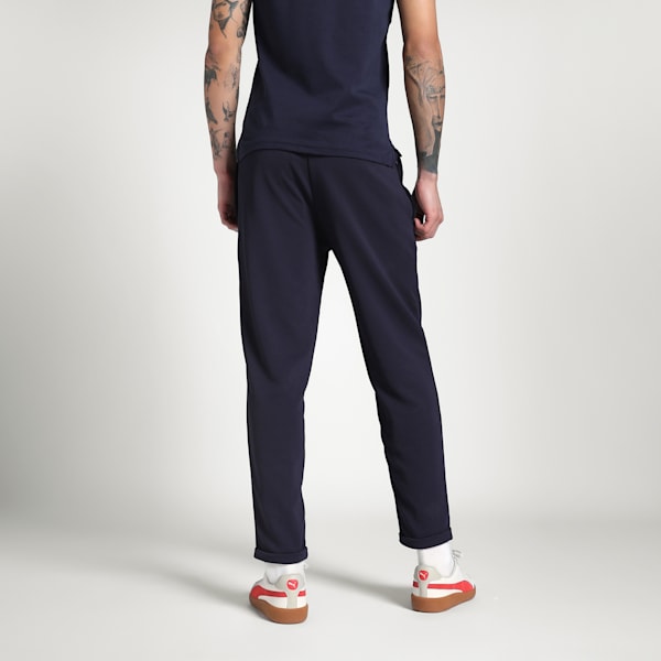 Men's Elevated Essential Waffle-Knit Pants, New Navy, extralarge-IND