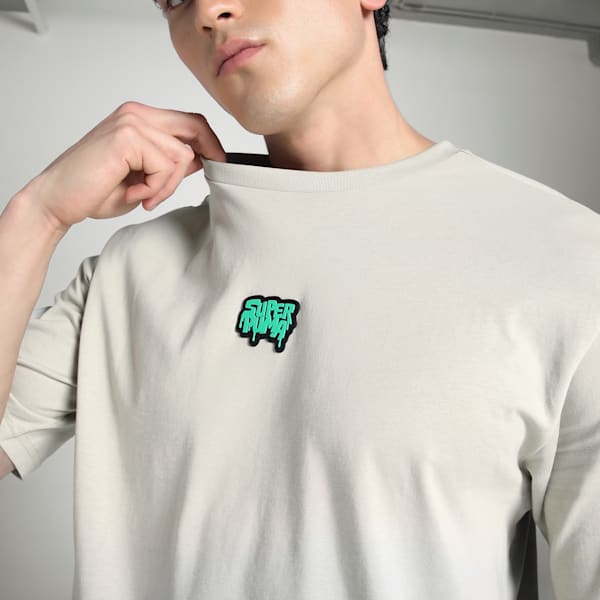 Men's Super Graphic Tee, Desert Dust, extralarge-IND