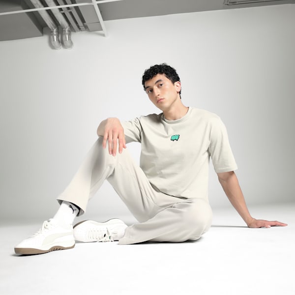 Men's Super Graphic Tee, Desert Dust, extralarge-IND