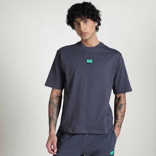 Men's Super Graphic Tee, Galactic Gray, extralarge-IND