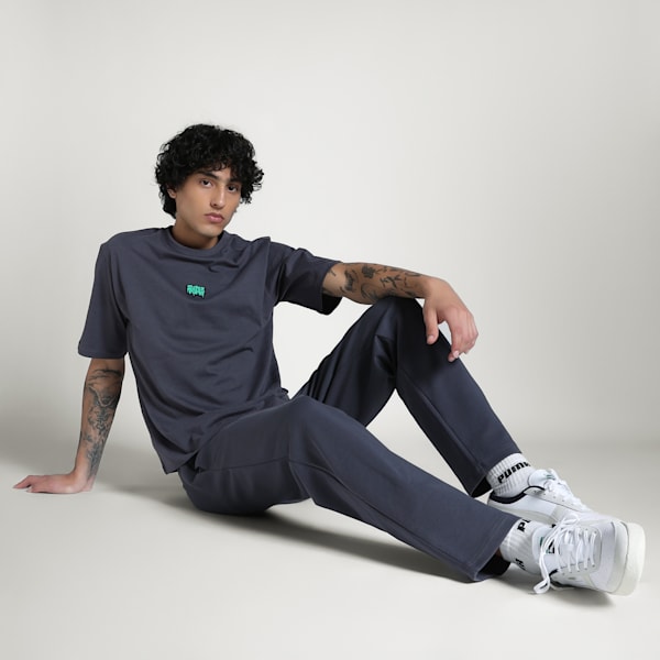 Men's Super Graphic Tee, Galactic Gray, extralarge-IND