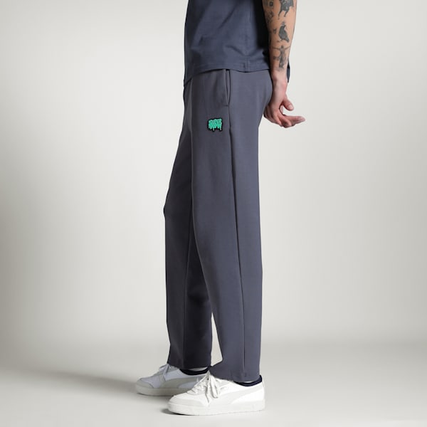 Men's Super Graphic Pants, Galactic Gray, extralarge-IND