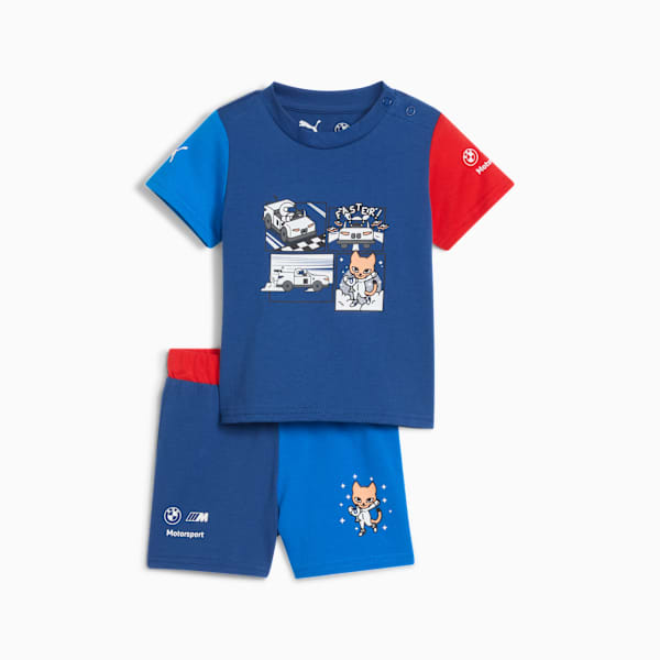 BMW M Motorsport Essentials Toddler Set Toddlers, Pro Blue-M Color, extralarge