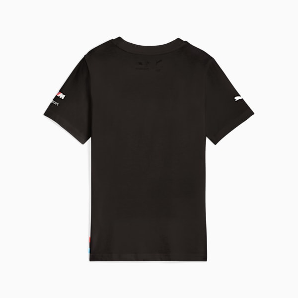 BMW M Motorsport Block Tee Youth, PUMA Black, extralarge