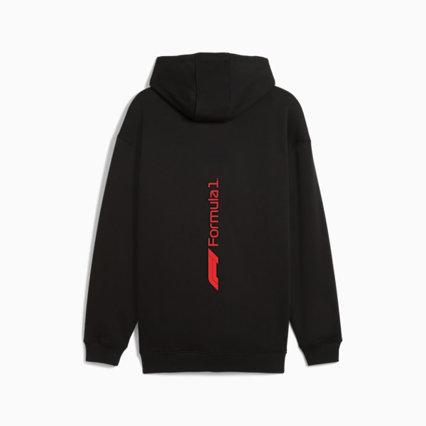 Chandail à capuchon à fermeture éclair entière F1® Essential+ Homme, PUMA Black, extralarge