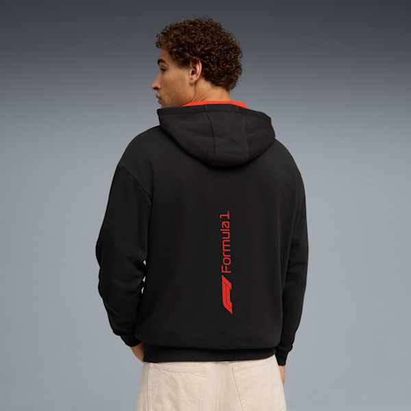 Sudadera con capucha y cremallera para hombre Formula 1® Motorsport Essentials, PUMA Black, extralarge