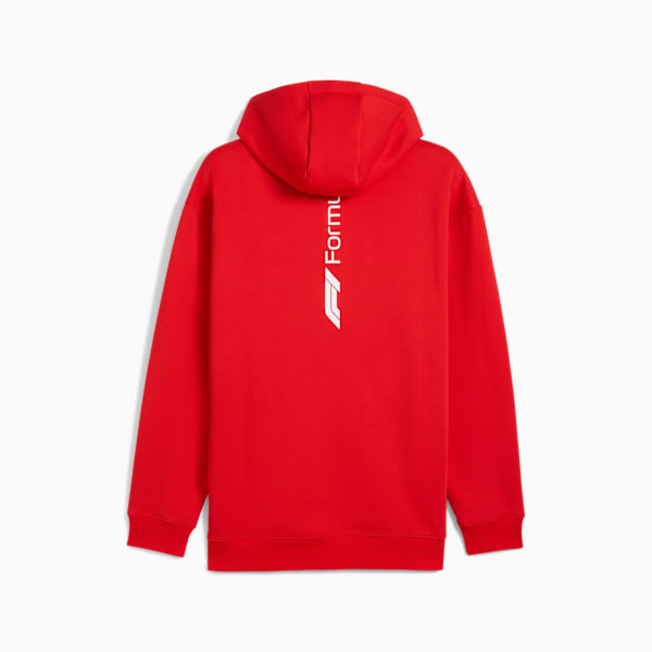 Chandail à capuchon à fermeture éclair entière F1® Essential+ Homme, Pop Red, extralarge