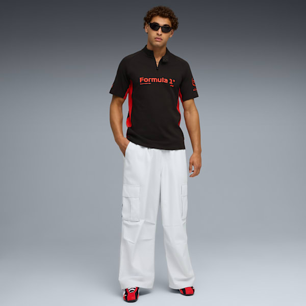 F1® 75yrs Regular Polo Men, PUMA Black, extralarge
