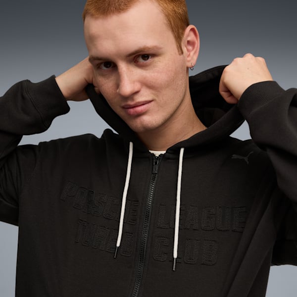 PUMA x PORSCHE LEGACY Lifestyle Zip Jacket Men, PUMA Black, extralarge
