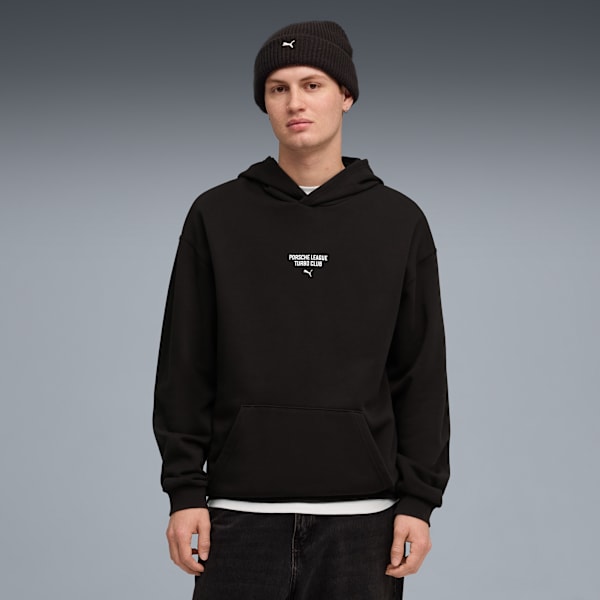 Porsche Legacy Graphic Hoodie Men, PUMA Black, extralarge
