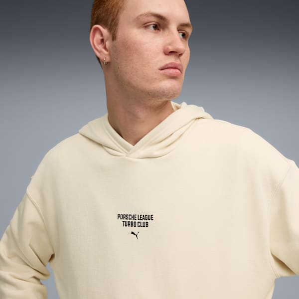 Porsche Legacy Graphic Hoodie Men, Alpine Snow, extralarge