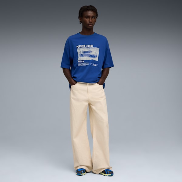 PUMA x PORSCHE LEGACY Graphic Tee 2 Men, Clyde Royal, extralarge