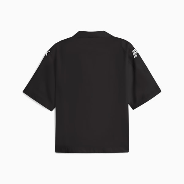 FUTURE.PUMA.ARCHIVE Graphic Boxy Racer Shirt Unisex, PUMA Black, extralarge