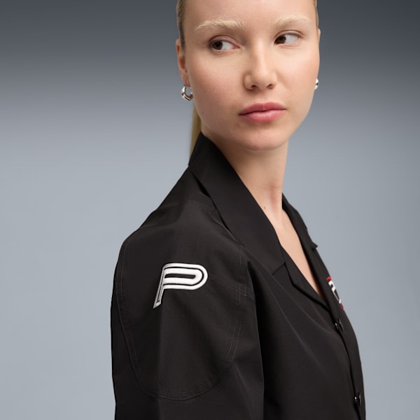 FUTURE.PUMA.ARCHIVE Graphic Boxy Racer Shirt Unisex, PUMA Black, extralarge