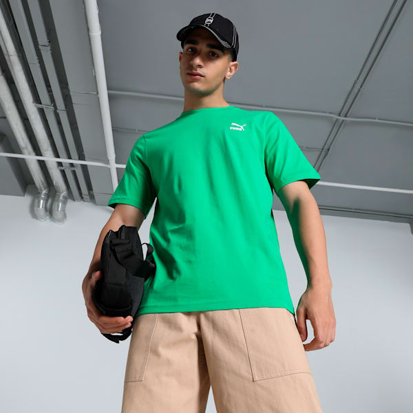 Classics Small Logo Men's Tee, Grassy Green, extralarge-IND