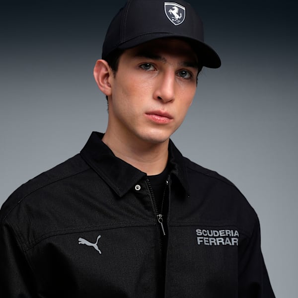 Ferrari Lifestyle Men's Relaxed Fit Motorsport Jacket, PUMA Black, extralarge-IND