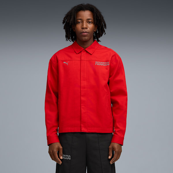 Scuderi Ferrari HP Lifestyle Jacket Men, Rosso Corsa, extralarge