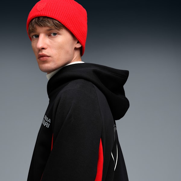 Ferrari Men's Regular Fit Lifestyle Hoodie, PUMA Black, extralarge-IND
