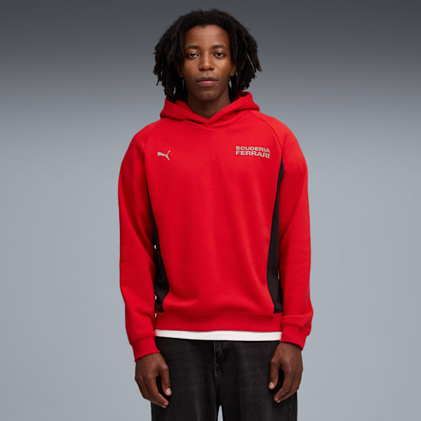 Ferrari Lifestyle Hoodie Men, Rosso Corsa, extralarge