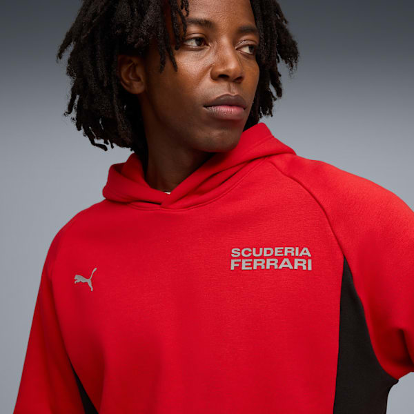 Ferrari Lifestyle Hoodie Men, Rosso Corsa, extralarge