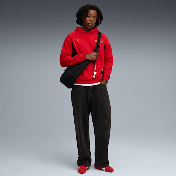 Ferrari Lifestyle Hoodie Men, Rosso Corsa, extralarge