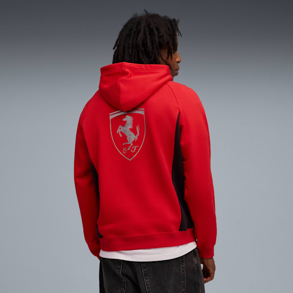 Ferrari Lifestyle Hoodie Men, Rosso Corsa, extralarge
