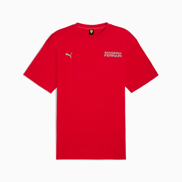 Ferrari Lifestyle Tee Men, Rosso Corsa, extralarge