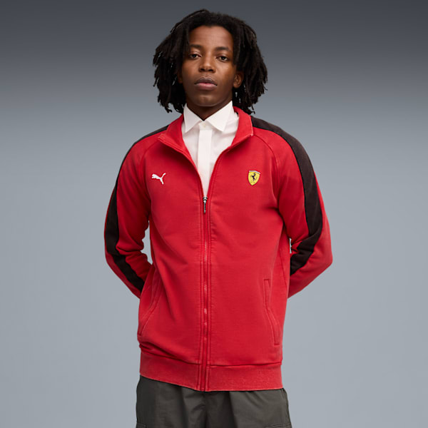 Ferrari T7 Jacket Men, Rosso Corsa, extralarge
