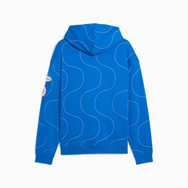Scuderia Ferrari HP Monza Hoodie Men, Steer Blue, extralarge
