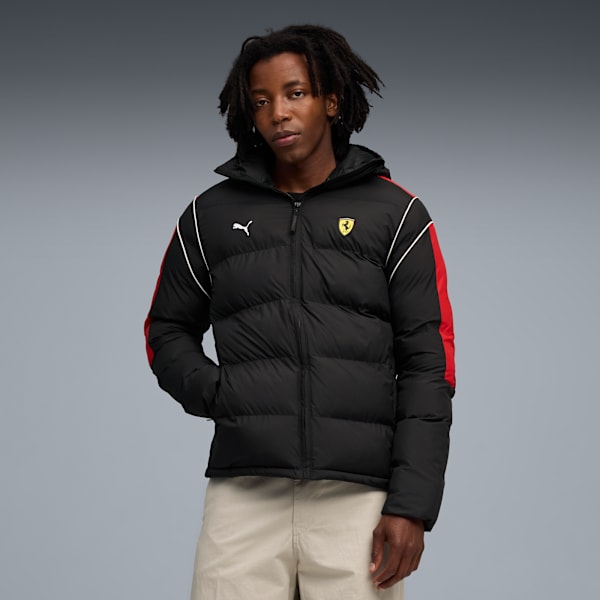 Scuderia Ferrari MT7 Puffer Jacket Men, PUMA Black, extralarge-GBR
