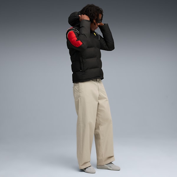 Scuderia Ferrari MT7 Puffer Jacket Men, PUMA Black, extralarge-GBR
