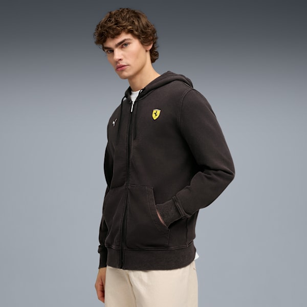 Ferrari Sportswear Sweat JKT Men, PUMA Black, extralarge