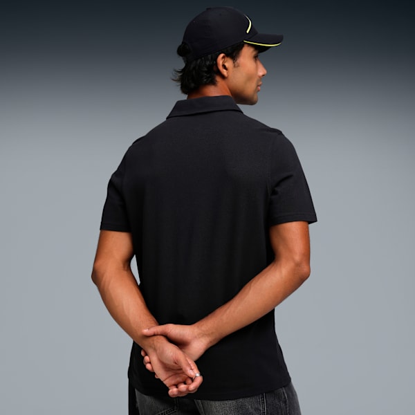 Ferrari Sportswear Men's Regular Fit Polo, PUMA Black, extralarge-IND