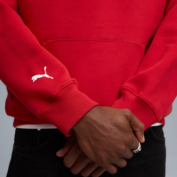 Sudadera Scuderia Ferrari Shield para hombre, Rosso Corsa, extralarge