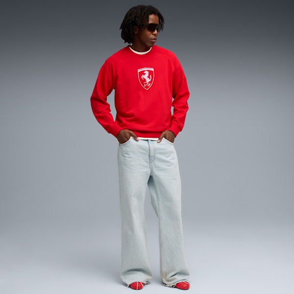 Ferrari Tonal Shield CN Men, Rosso Corsa, extralarge