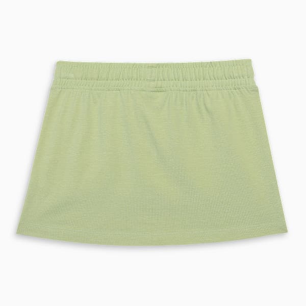 FLOWER FARM Youth Girl's Above-Knee Casual Skirt, Pistachio Green, extralarge-IND