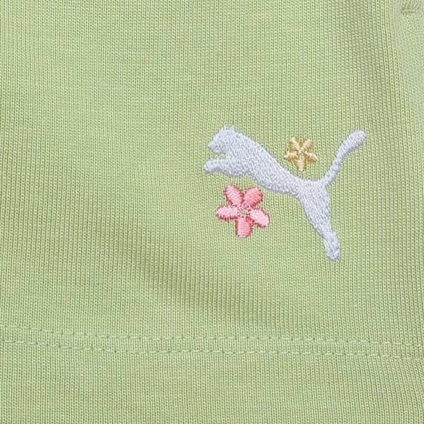 FLOWER FARM Youth Girl's Above-Knee Casual Skirt, Pistachio Green, extralarge-IND