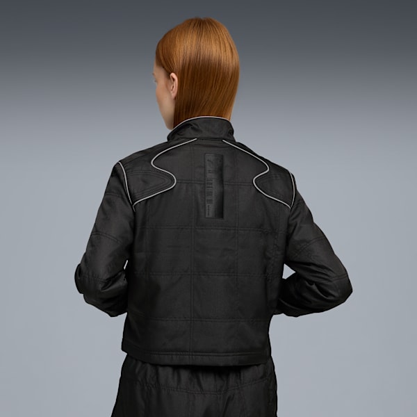 Scuderia Ferrari HP Premium Jacket Women, PUMA Black, extralarge
